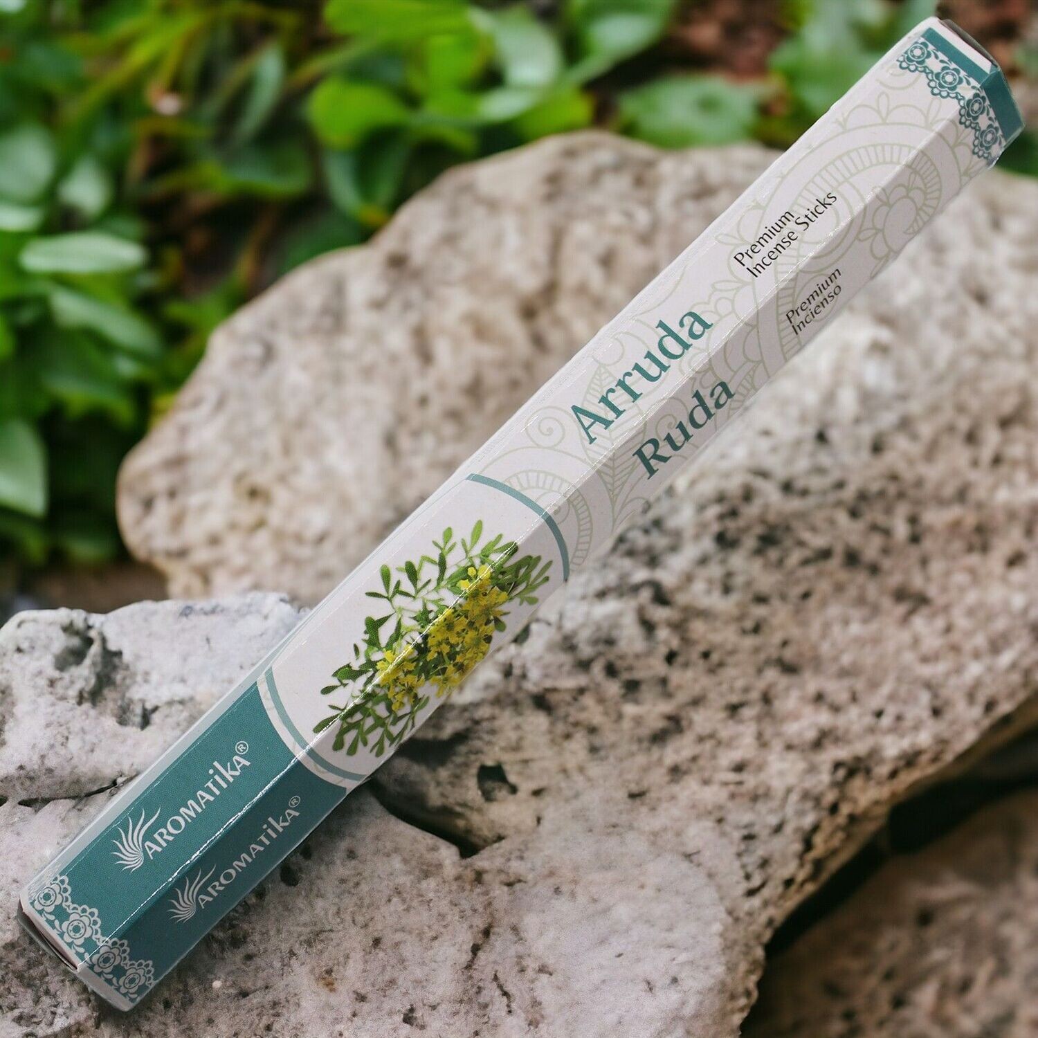 ​Aromatika Premium - Arruda - Weinraute - 1 Packung mit 20 Räucherstäbchen
