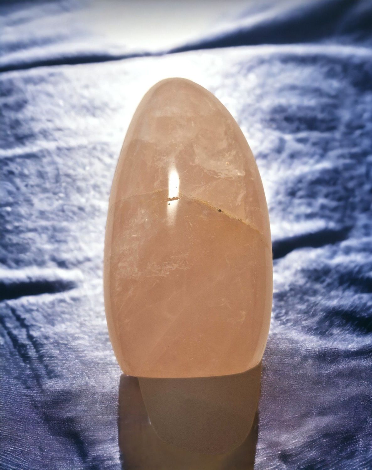 ​Freiform Rosenquarz