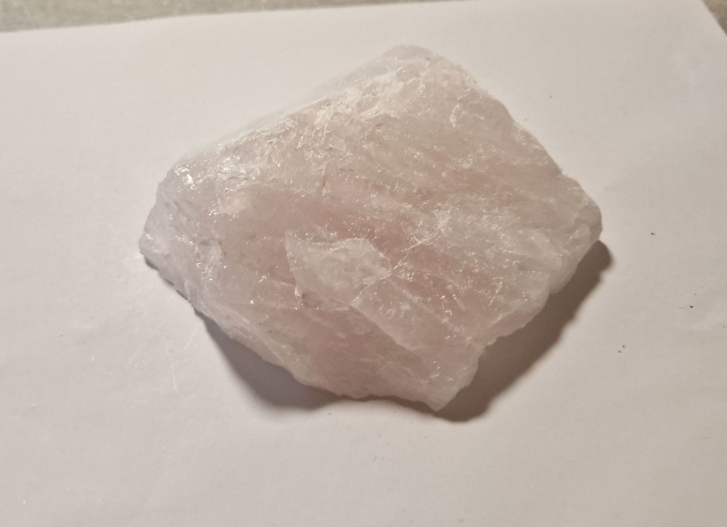 Rosenquarz Abschnitte