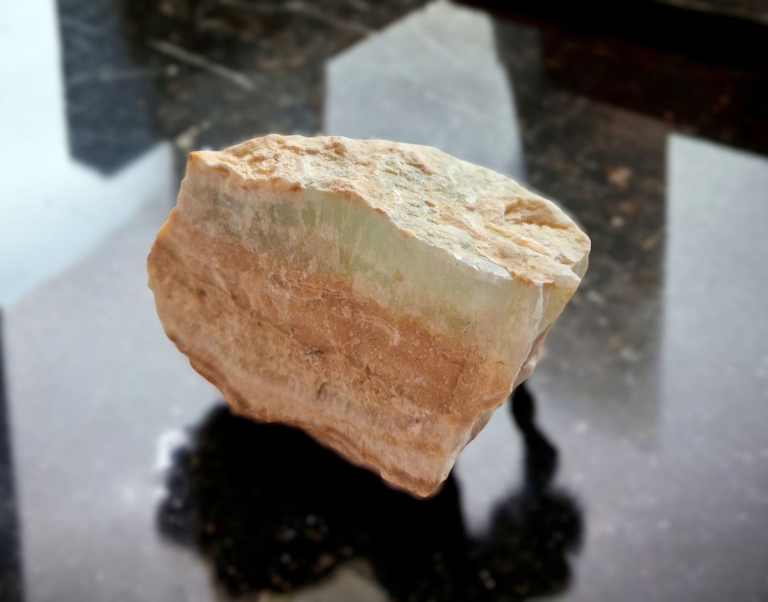Karibikblauer Calcit