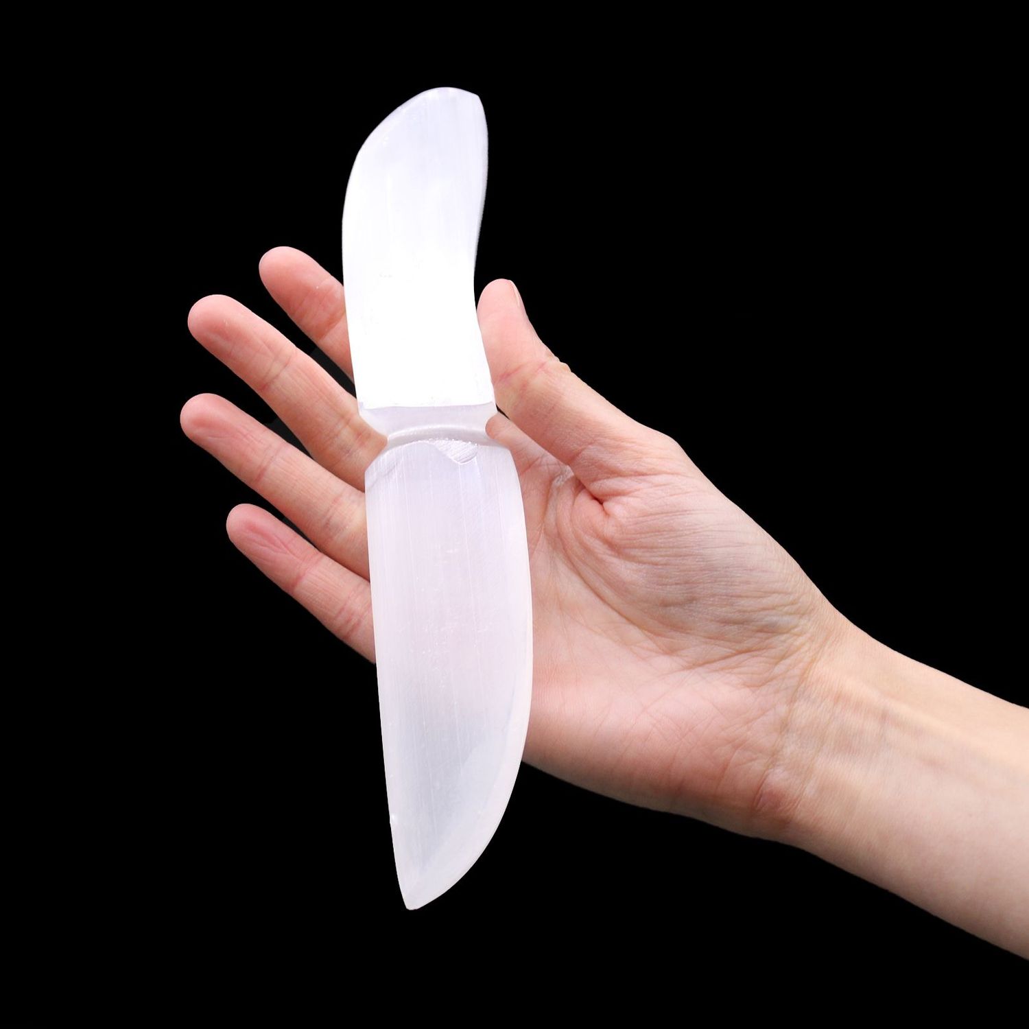 Ritualmesser aus Selenit - Classic