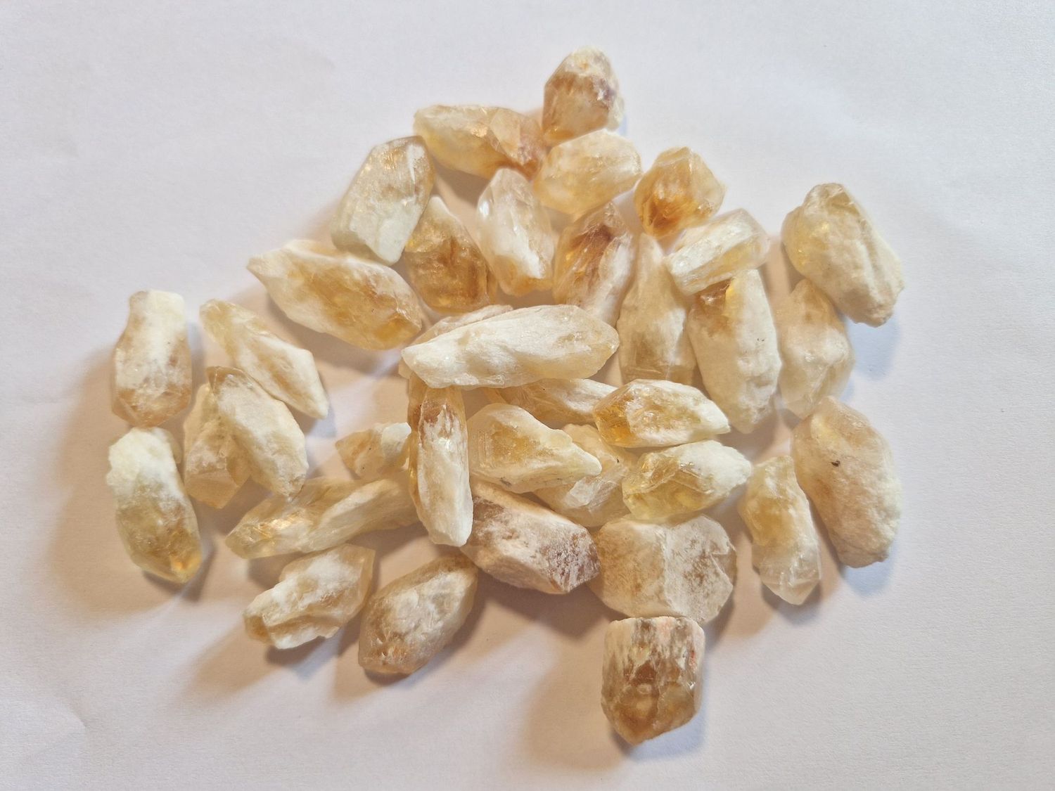 Citrin-Topas - 1 bis 4,5 cm - 100 gr