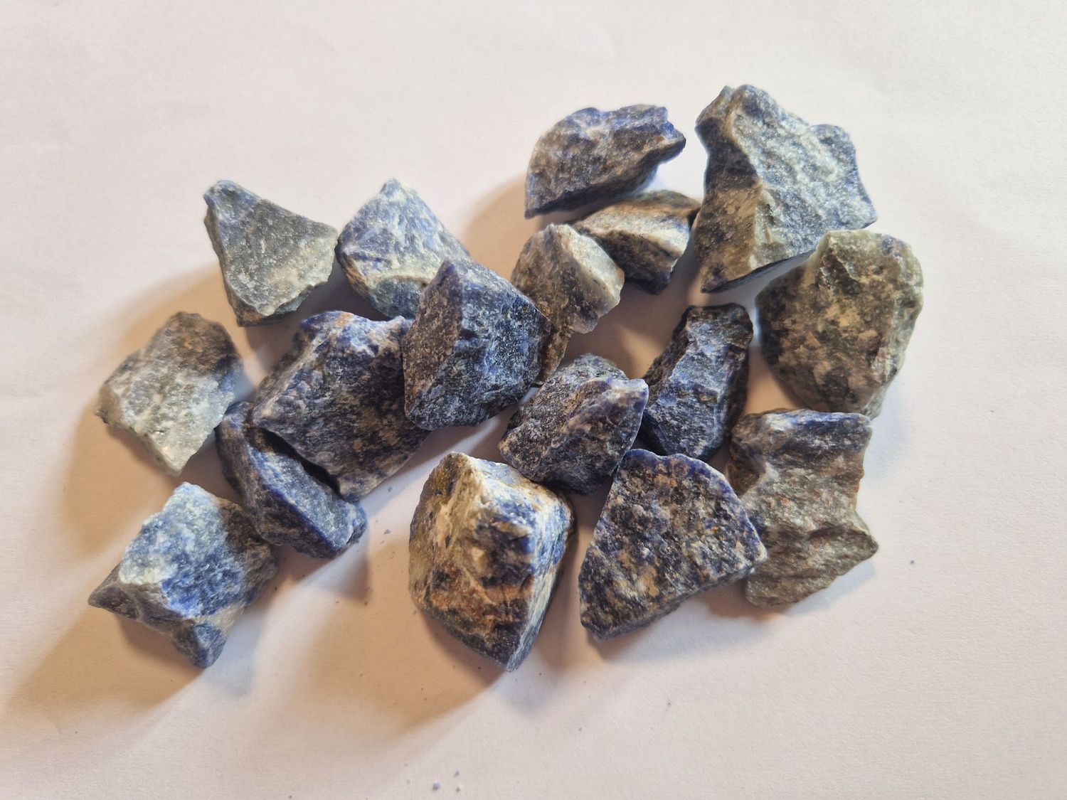 Sodalith - 2 bis 4 cm - 100 gr