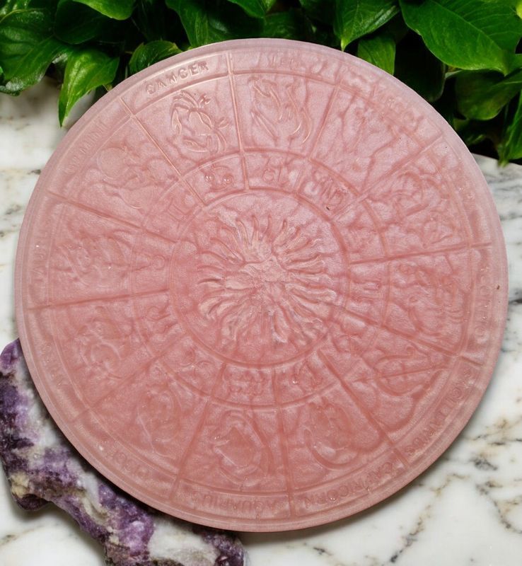 ​​​Sternzeichen-Platte - rosa