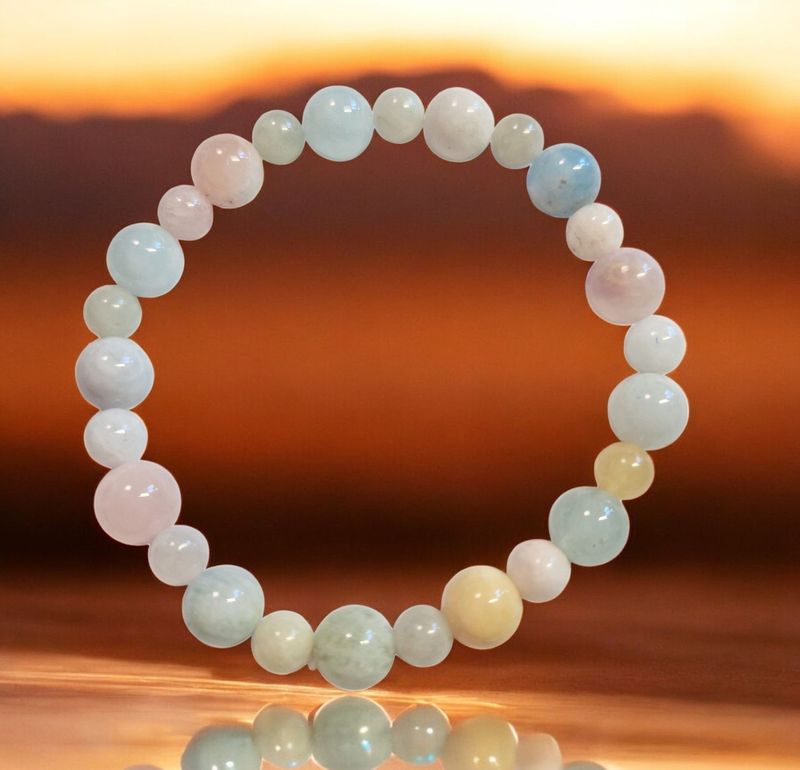 ​​​Armband - Beryll - A Qualität - 6 & 8 mm