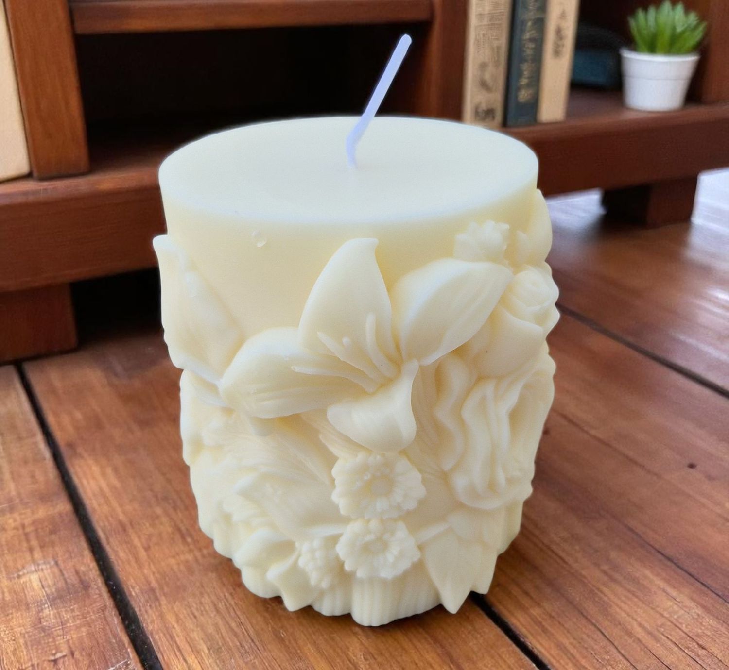 Standkerze aus Sojawachs Standkerze aus Sojawachs