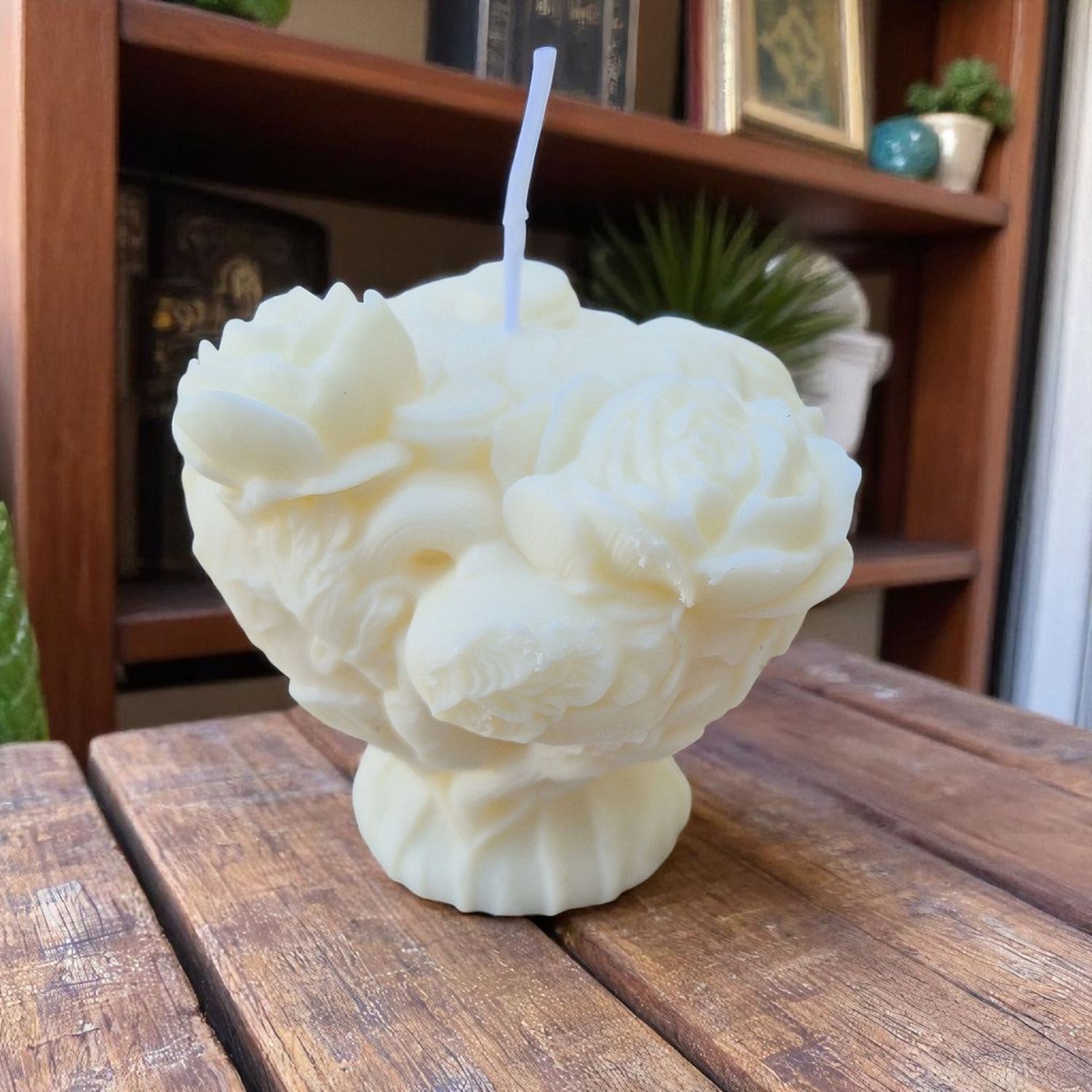 Standkerze aus Sojawachs Standkerze aus Sojawachs