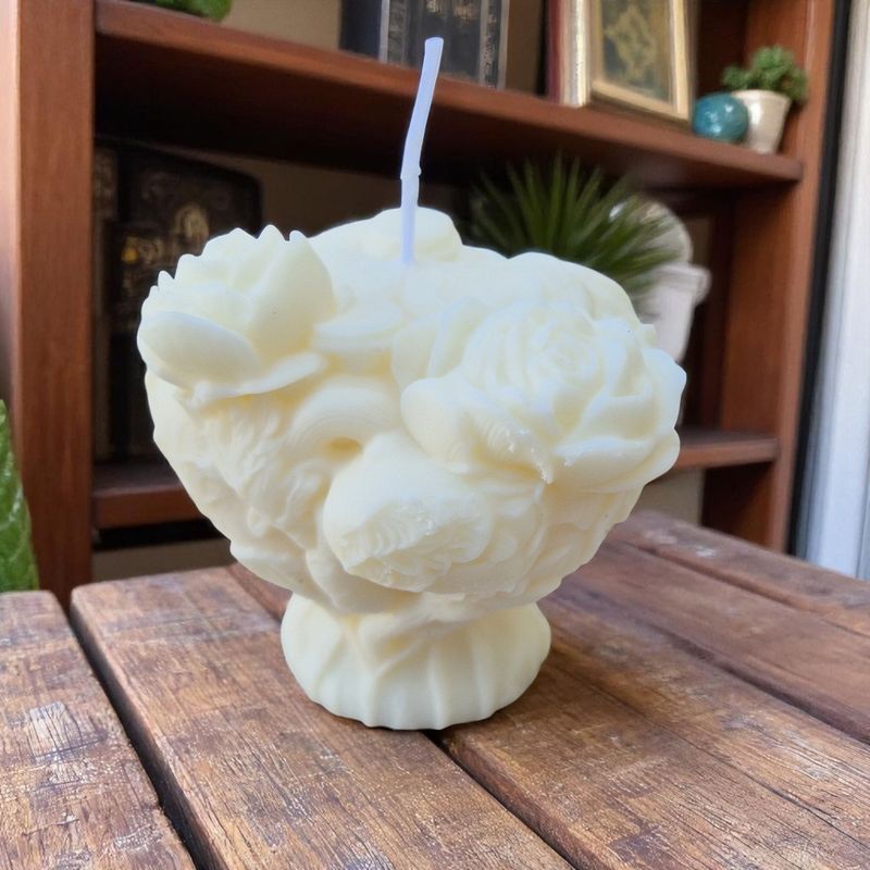 Standkerze aus Sojawachs