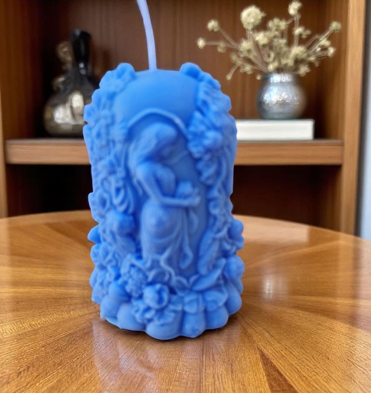 Standkerze aus Sojawachs