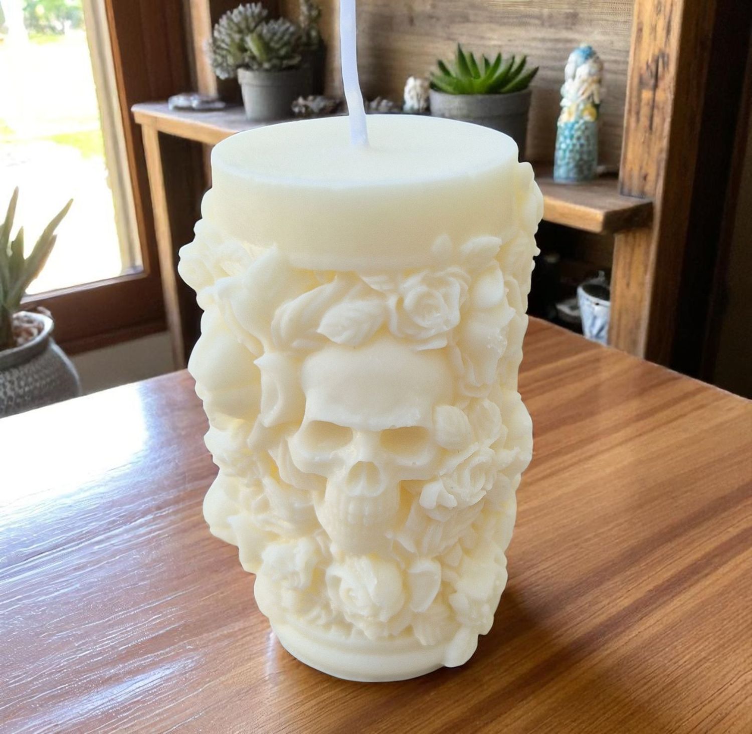 Standkerze aus Sojawachs Standkerze aus Sojawachs