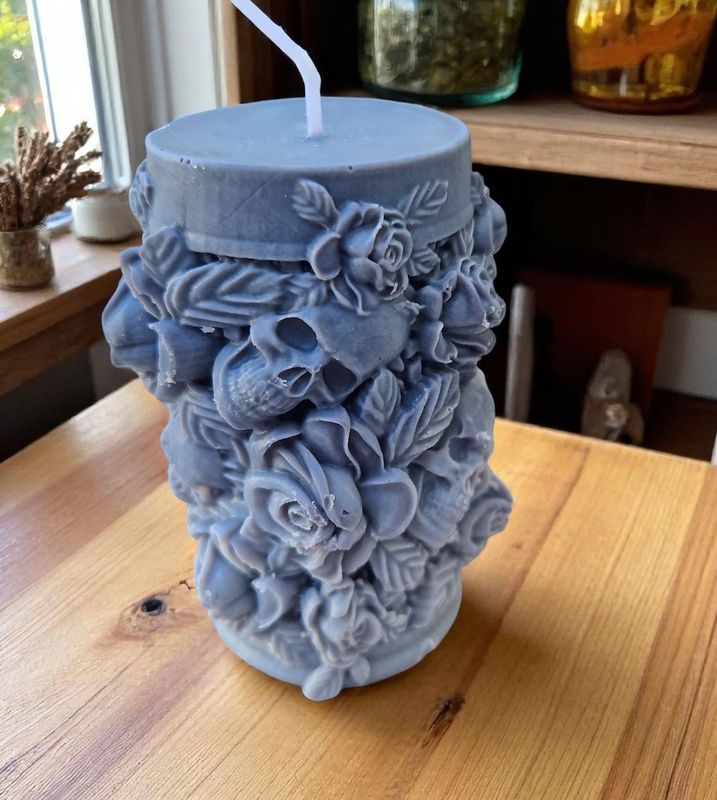 Standkerze aus Sojawachs