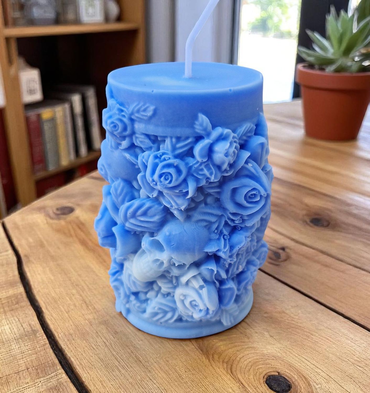 Standkerze aus Sojawachs Standkerze aus Sojawachs