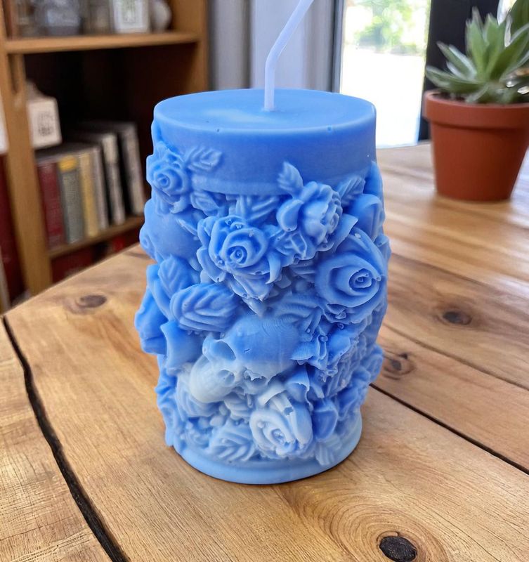 Standkerze aus Sojawachs