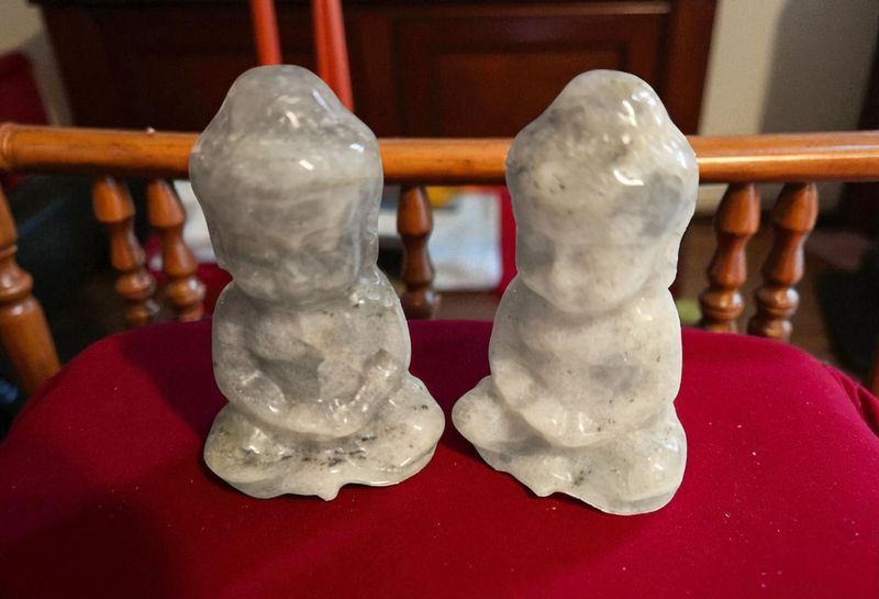 1 Buddha - Labradorit - A Qualität - 5 cm
