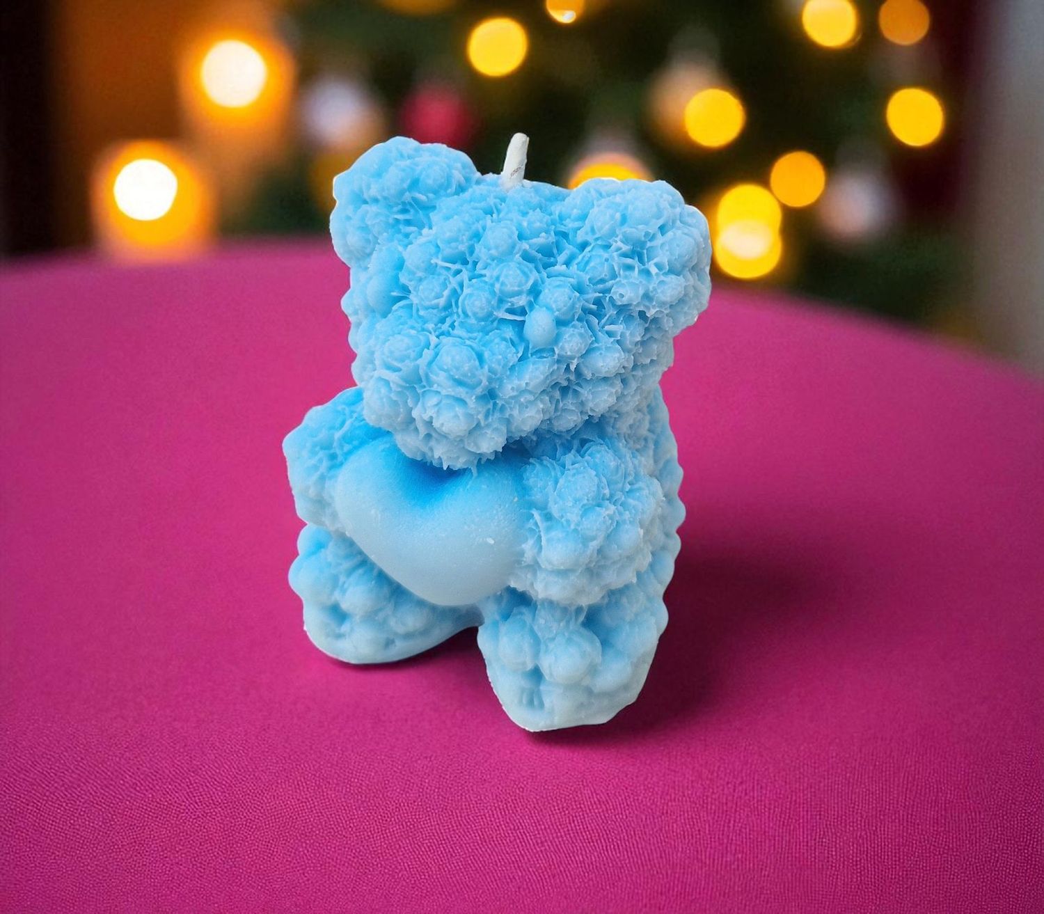 Standkerze aus Sojawachs - kleines Bärchen Standkerze aus Sojawachs - kleines Bärchen