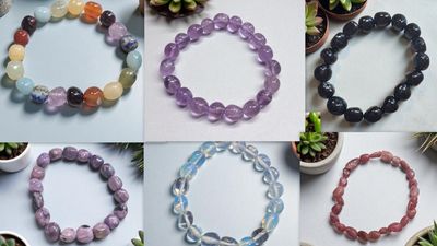 Edelsteinarmbänder "Barock"