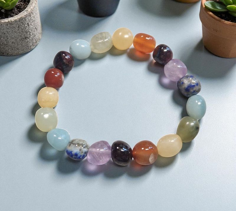 Armband - Barock - Chakra - 8 bis 10 mm