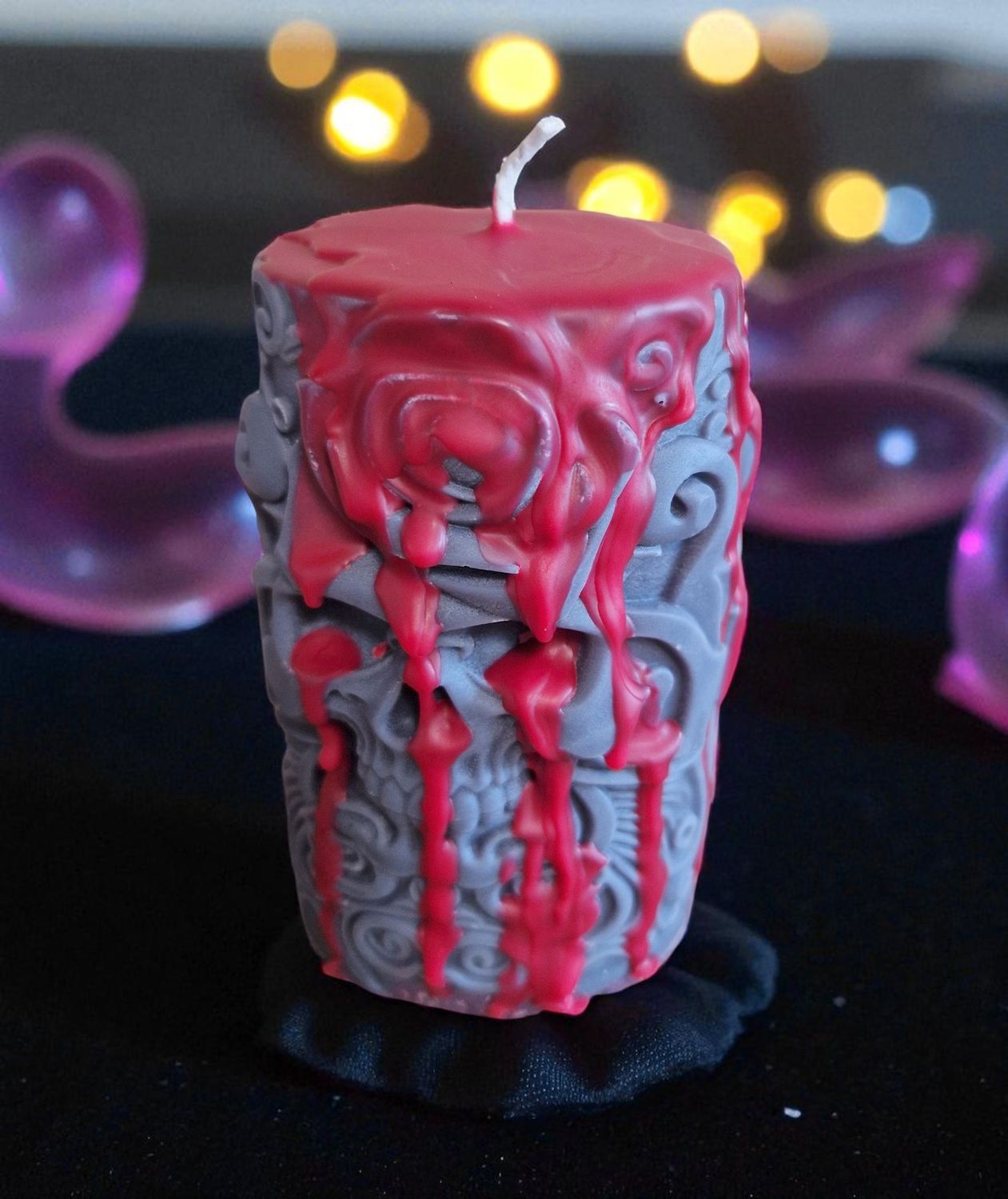 Standkerze aus Sojawachs - Gothic Standkerze aus Sojawachs - Gothic