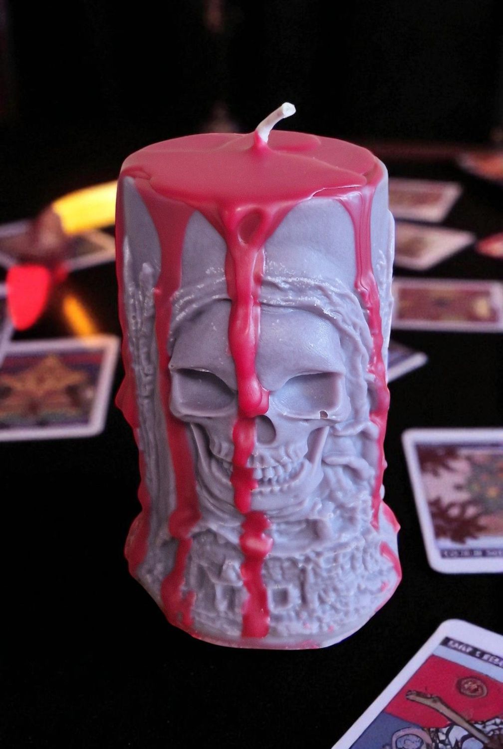 Standkerze aus Sojawachs - Gothic Standkerze aus Sojawachs - Gothic