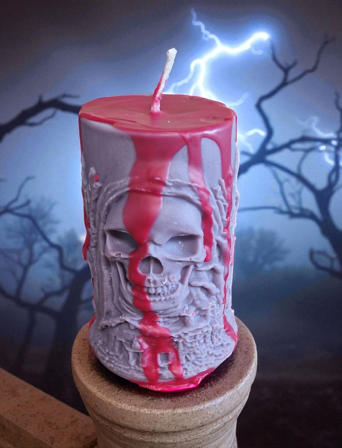 Standkerze aus Sojawachs - Gothic Standkerze aus Sojawachs - Gothic