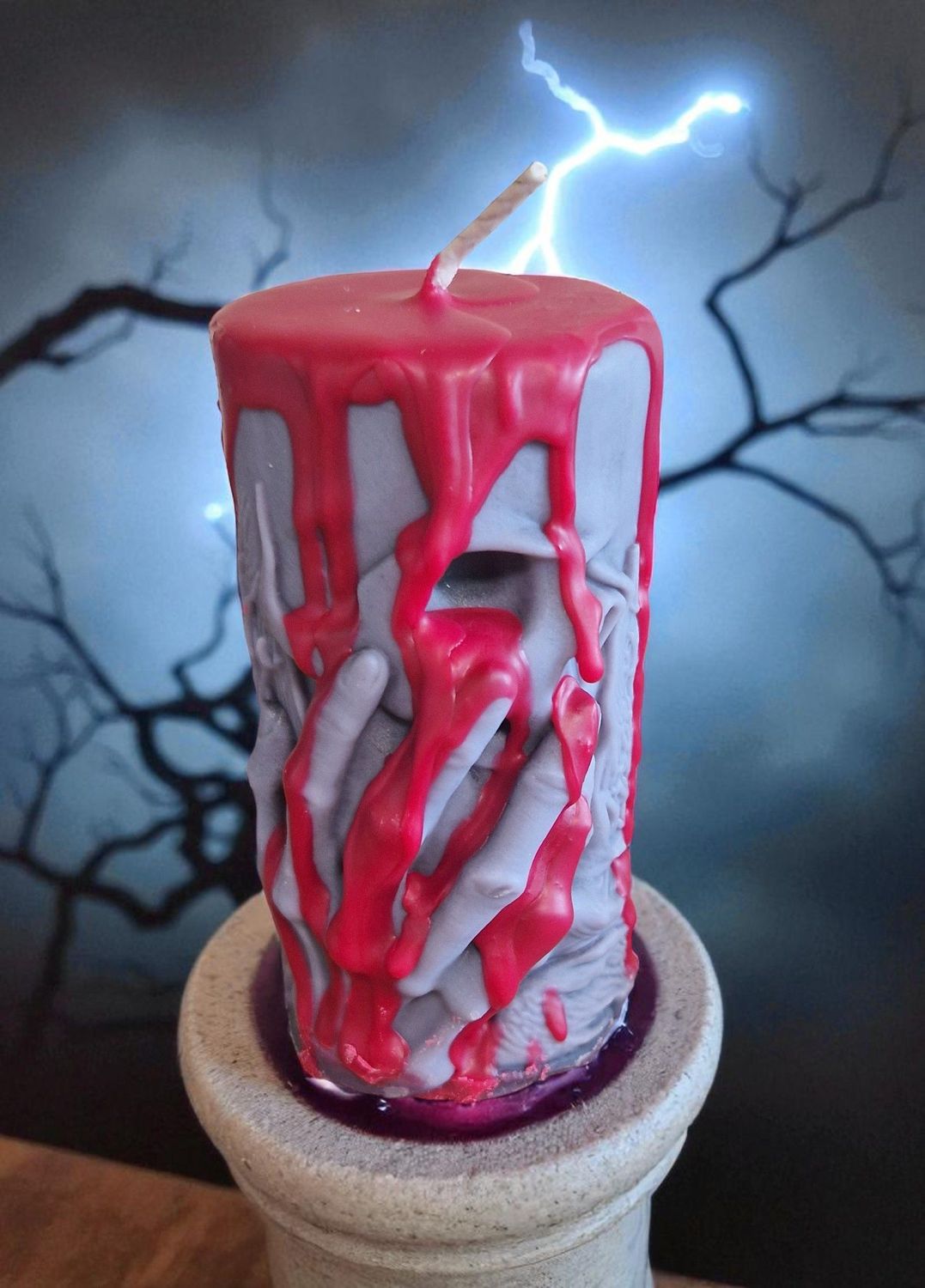 Standkerze aus Sojawachs - Gothic Standkerze aus Sojawachs - Gothic