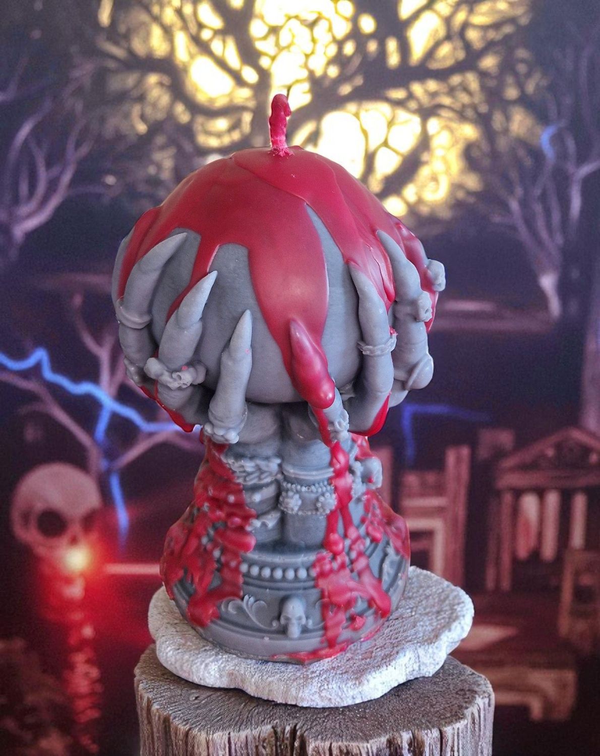 Standkerze aus Sojawachs - Gothic Standkerze aus Sojawachs - Gothic