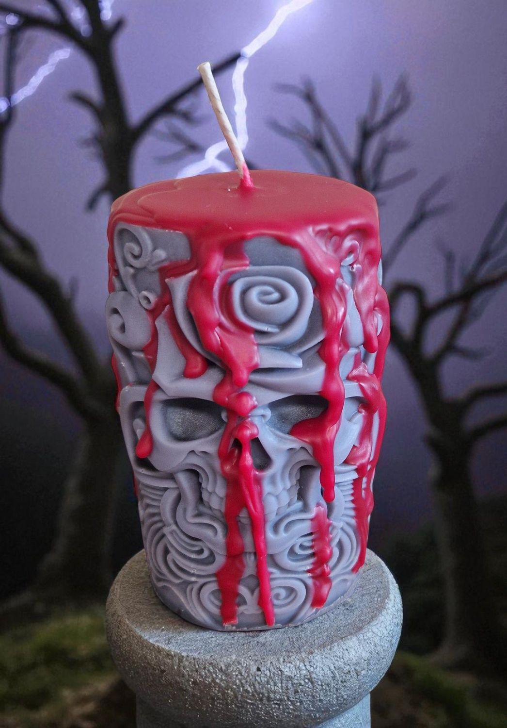 Standkerze aus Sojawachs - Gothic Standkerze aus Sojawachs - Gothic