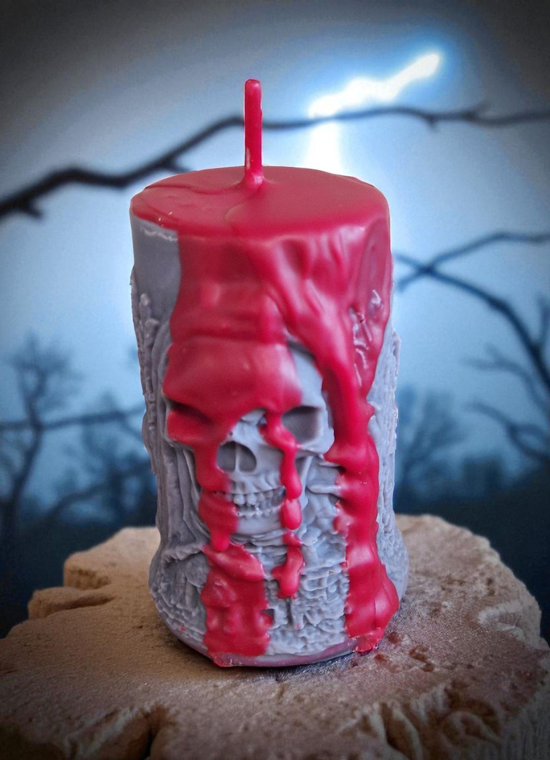 Standkerze aus Sojawachs - Gothic Standkerze aus Sojawachs - Gothic