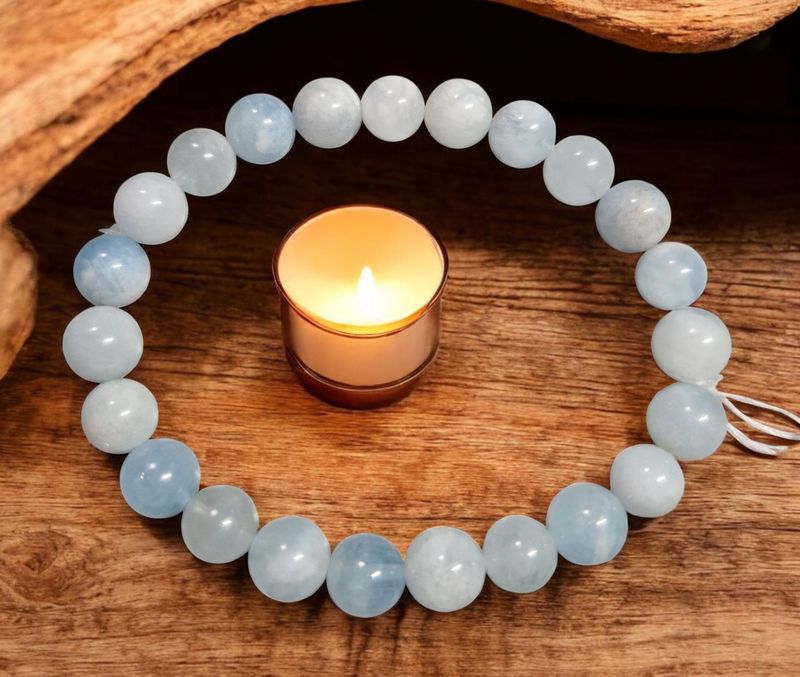 Aquamarin - A-Qualität - 8 mm