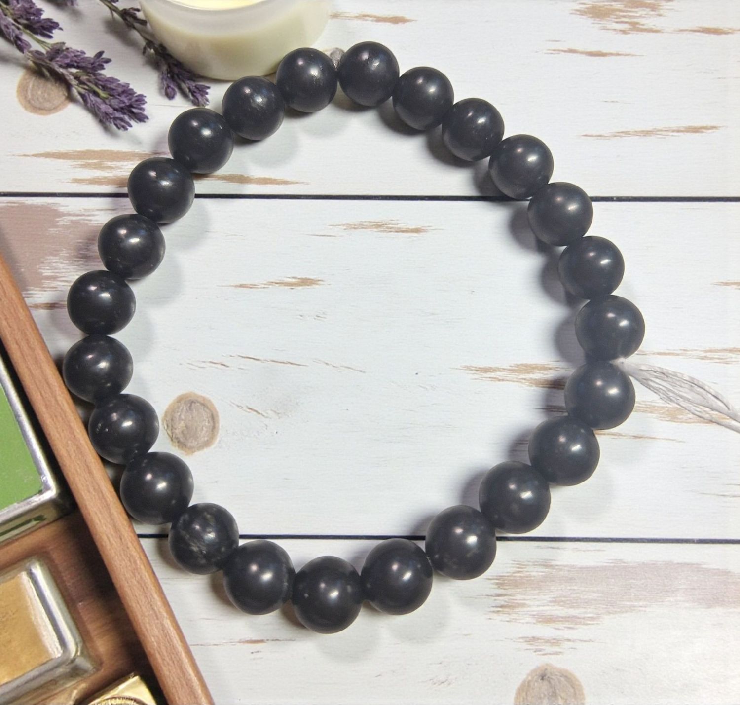 Armband - Shungit - 8 mm