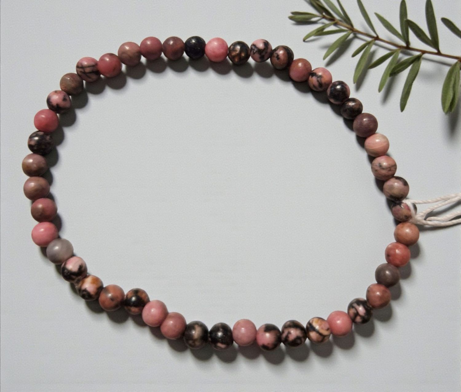 Armband - Rodhonit - A-Qualität - 4 mm