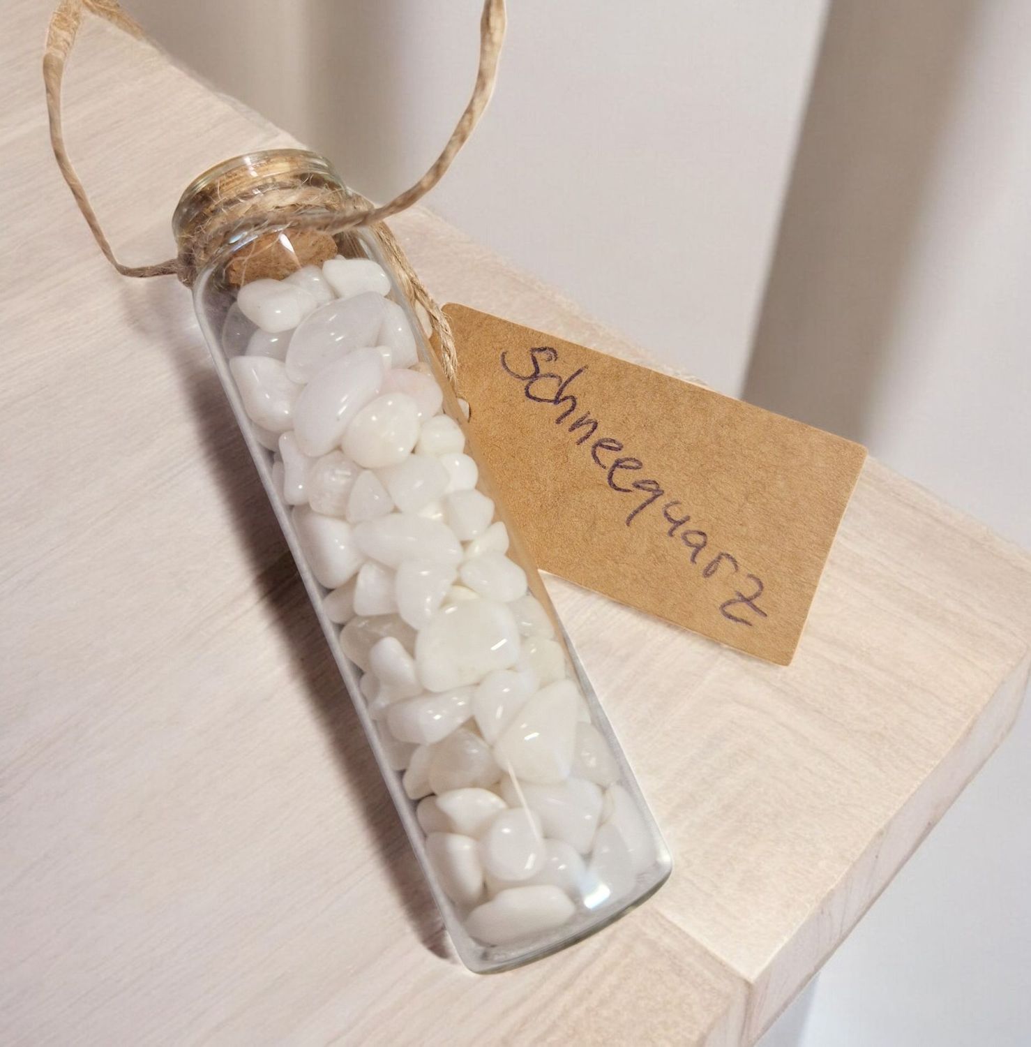 Gutes für Körper und Geist - Schneequarz/Milchquarz