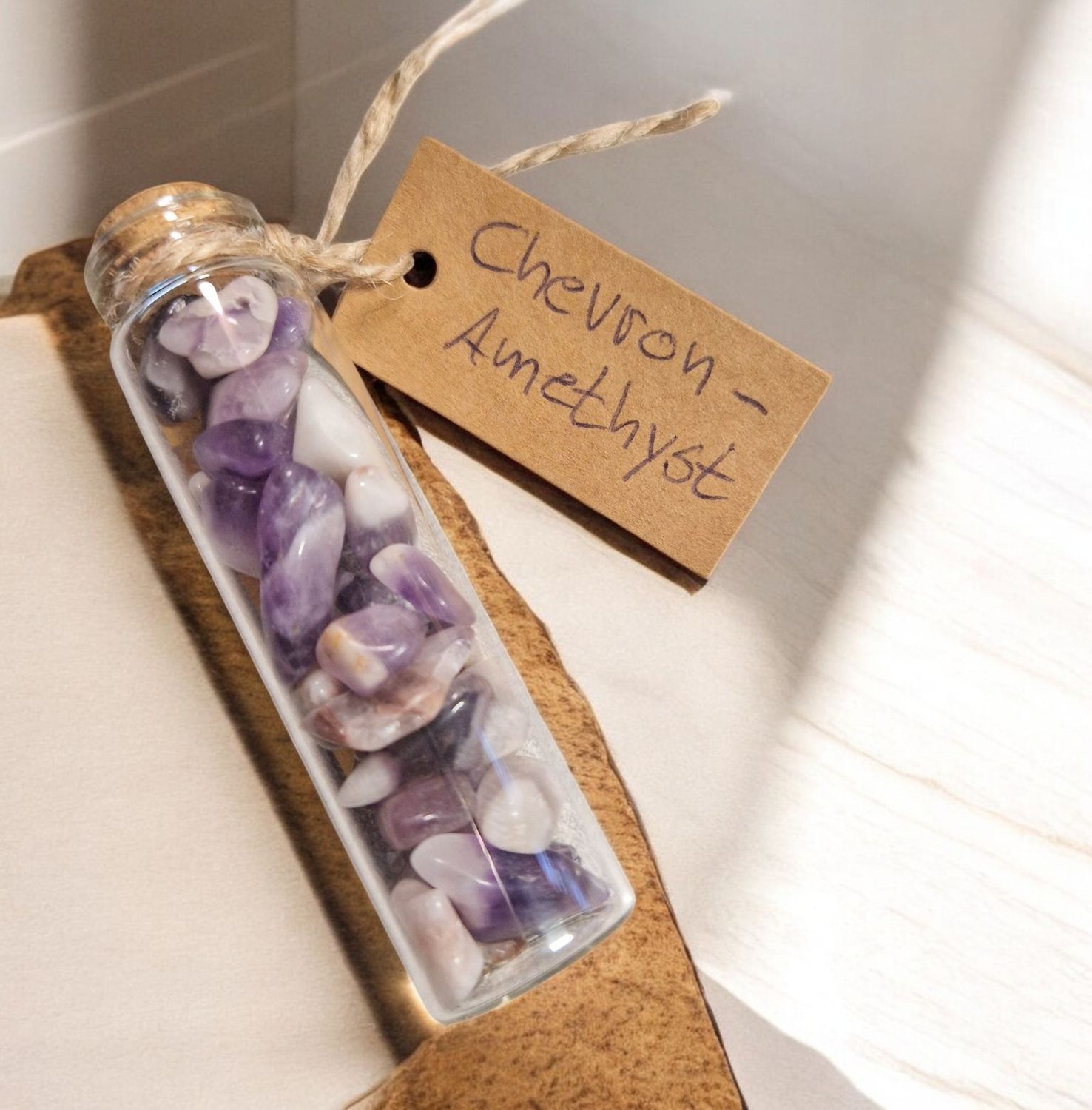 Gutes für Körper und Geist - Chevron Amethyst