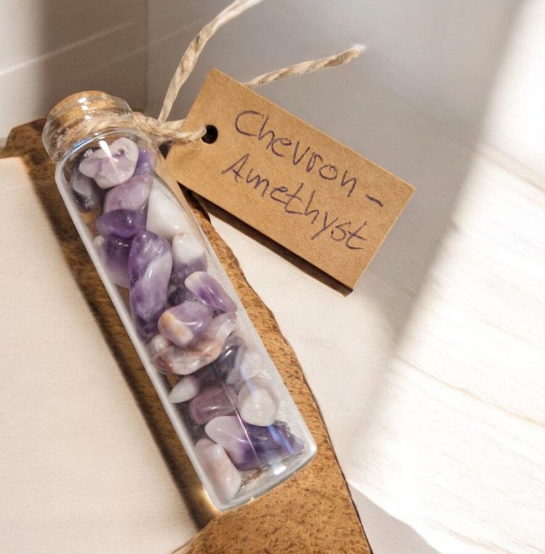 Gutes für Körper und Geist - Chevron Amethyst