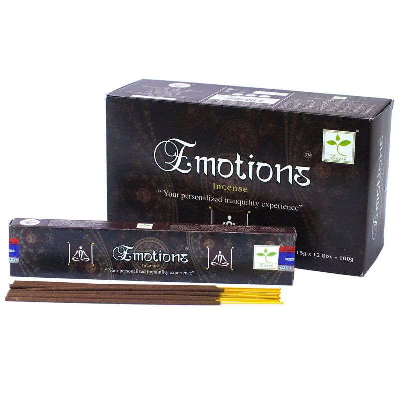 Satya Premium Räucherstäbchen - Emotions - 15 g/ca. 15 Stäbchen Satya Premium Räucherstäbchen - Emotions - 15 g/ca. 15 Stäbchen