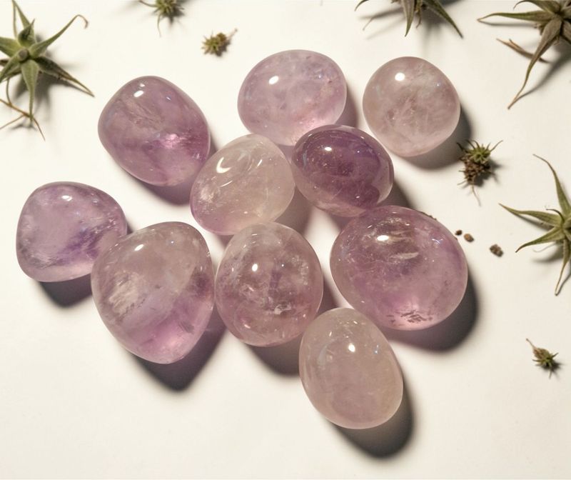 ​Trommelstein - Amethyst - 2 bis 3 cm - AA Qualität