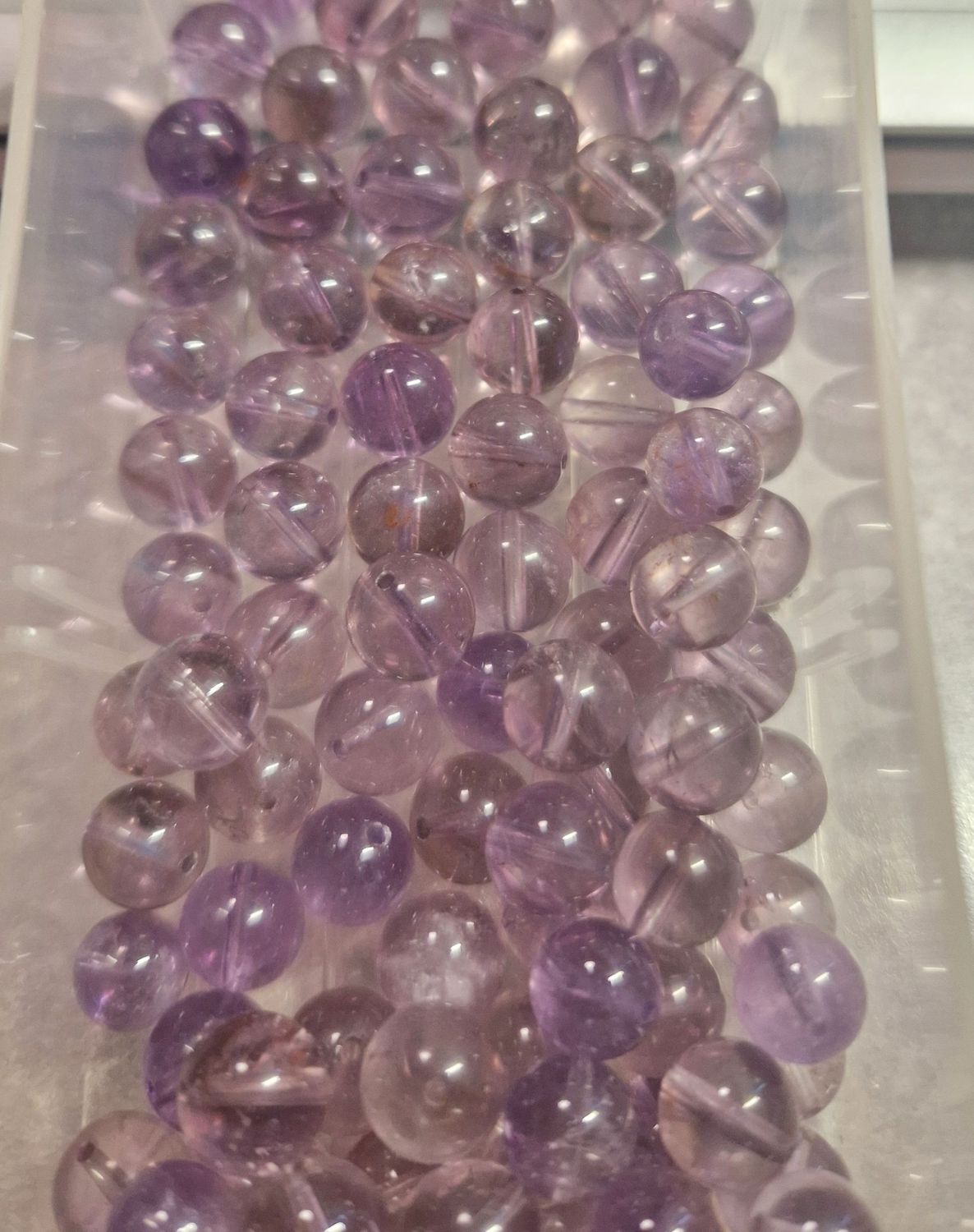 ​Amethyst klar 8 mm - AAA Qualität