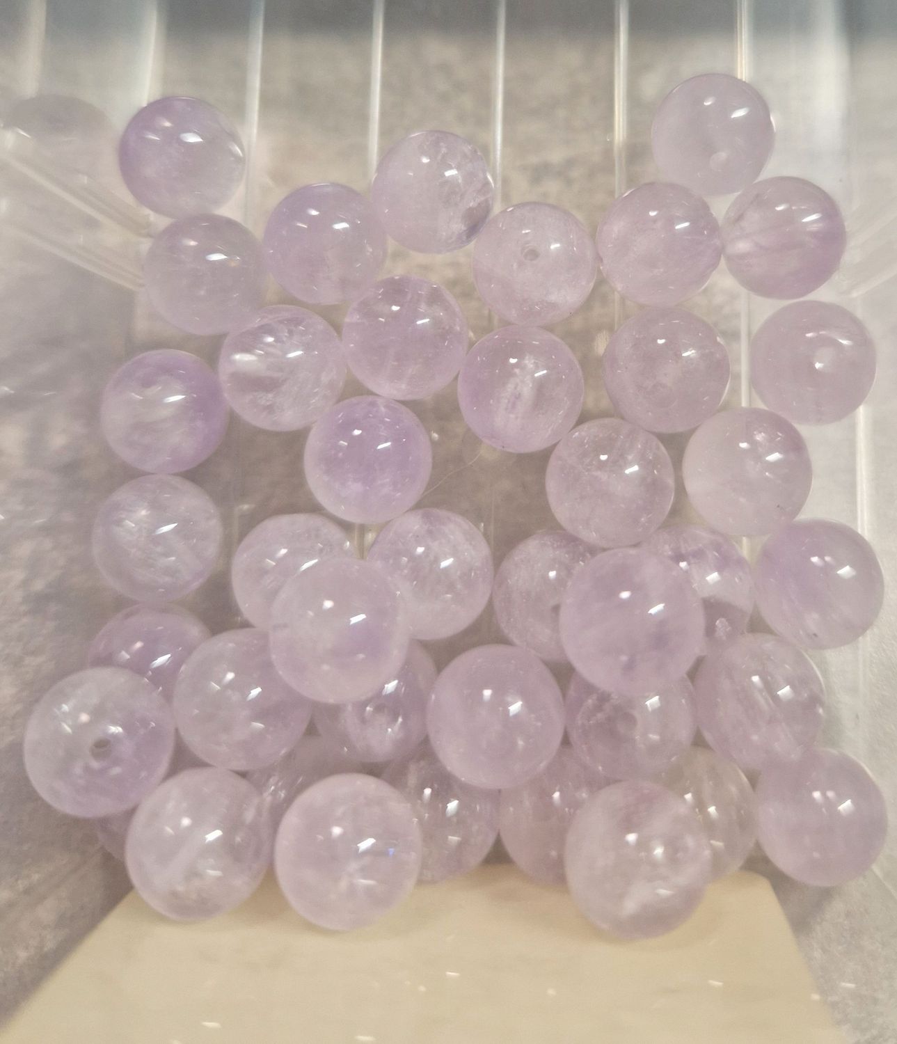 ​​Amethyst Lavendel 8 mm - AA Qualität