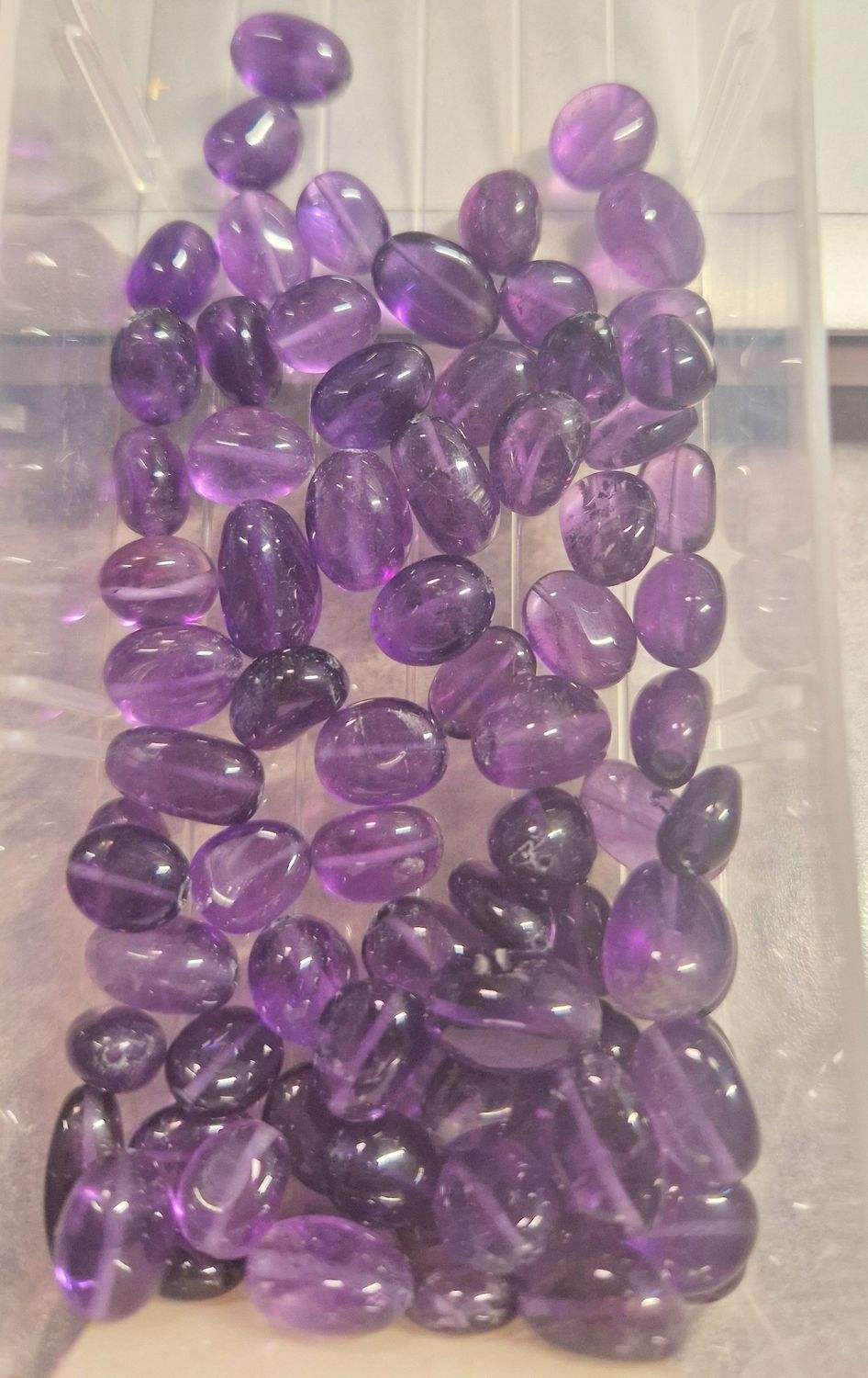 ​Amethyst 12 mm - Barock - AB Qualität