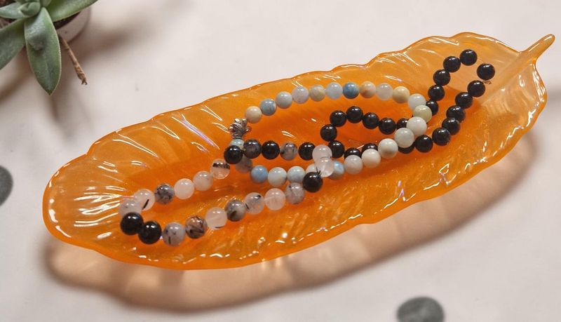 Schale - Feder in orange