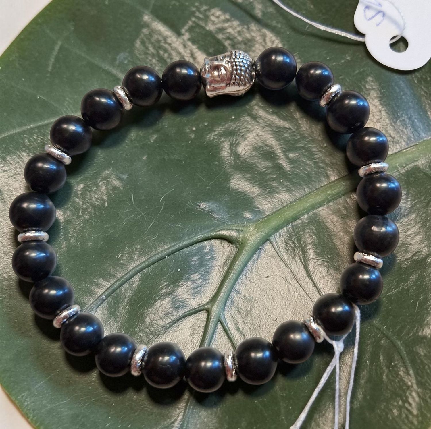 Armband - Shungit - A Qualität - Buddha - 8 mm Armband - Shungit - A Qualität - Buddha - 8 mm