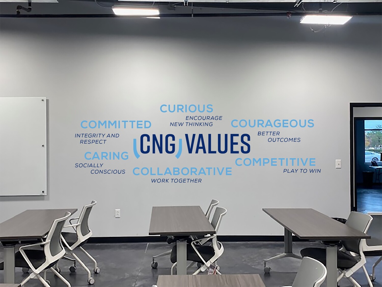 CNG Values Wall Vinyl (3 Sizes)