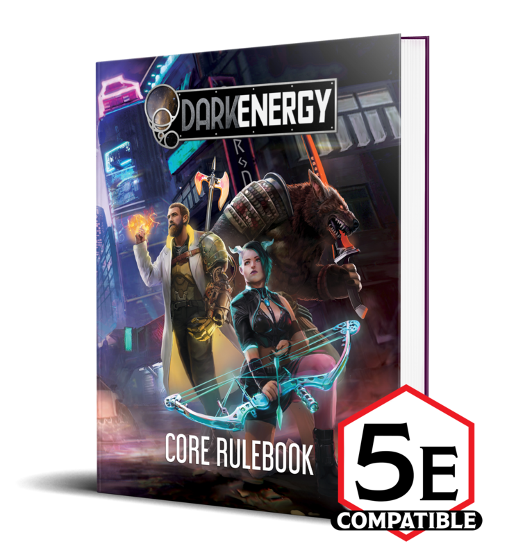 DarkEnergy 1st Edition Core Rulebook (Hardcover)