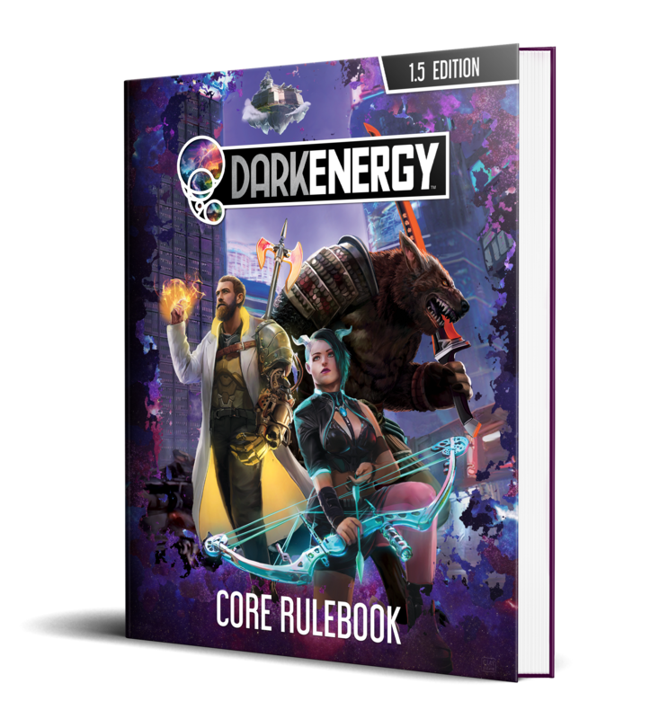 DarkEnergy Core Rulebook 1.5 (Hardcover)