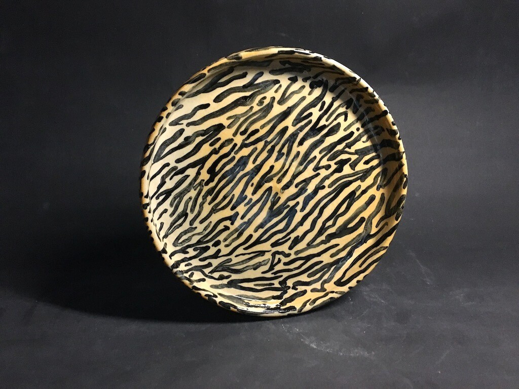 Feline plate - Tiger