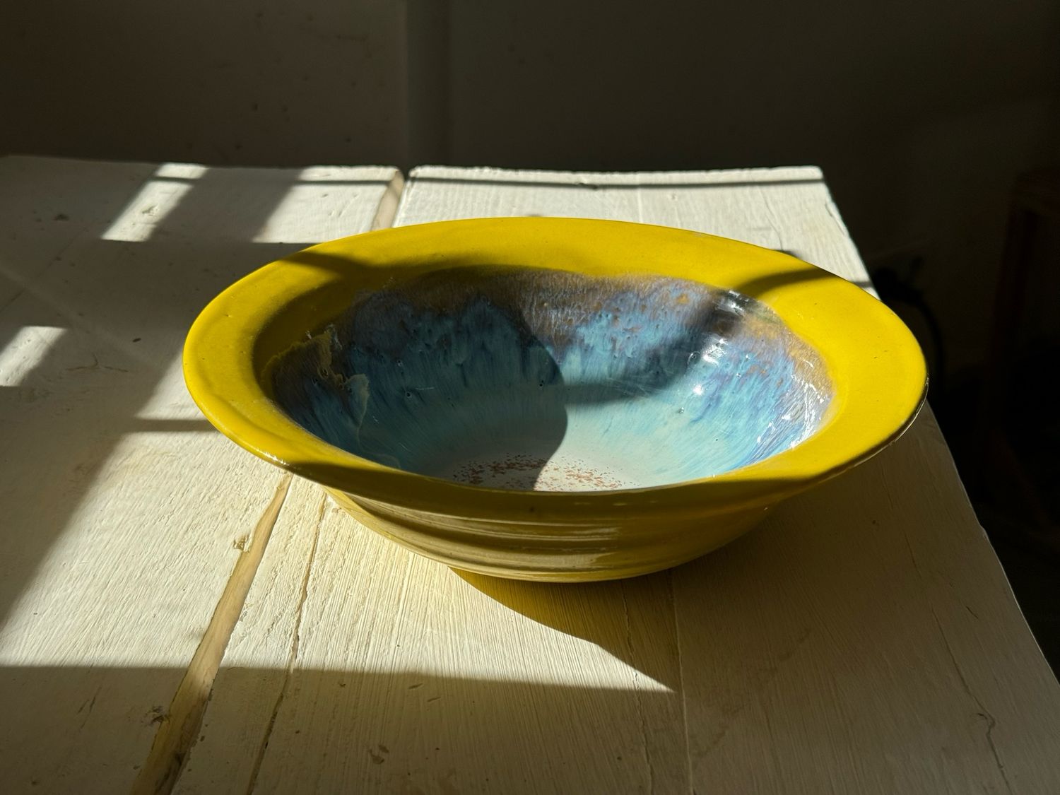 Yellow Pasta Bowl