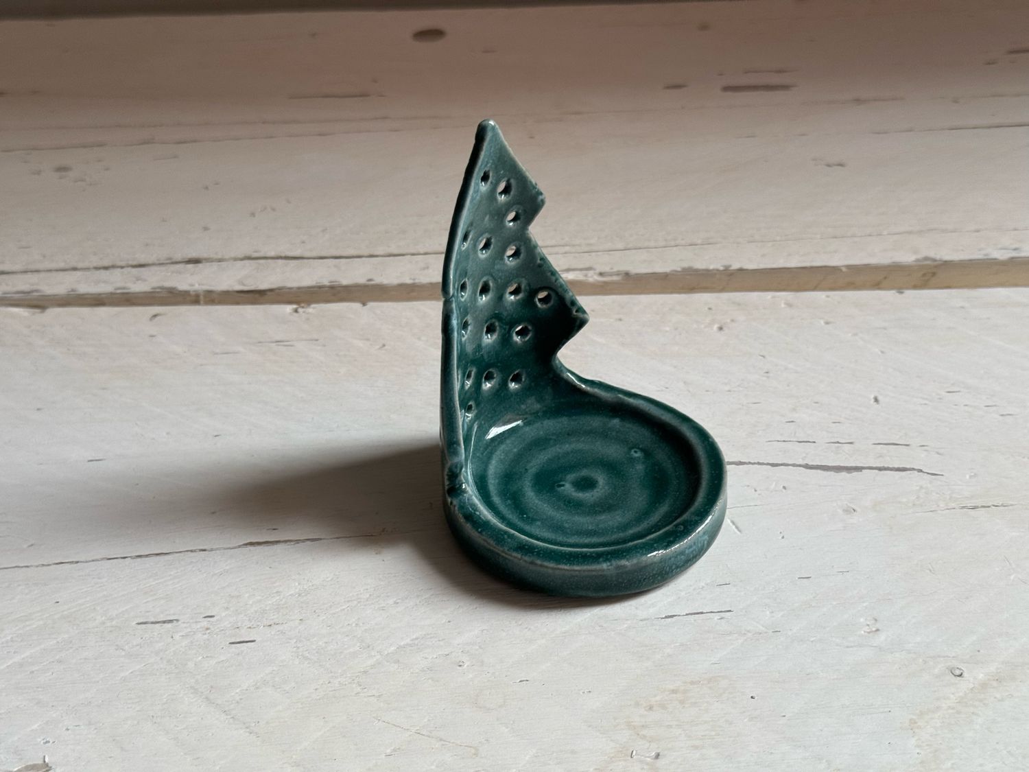 Christmas tree candleholder