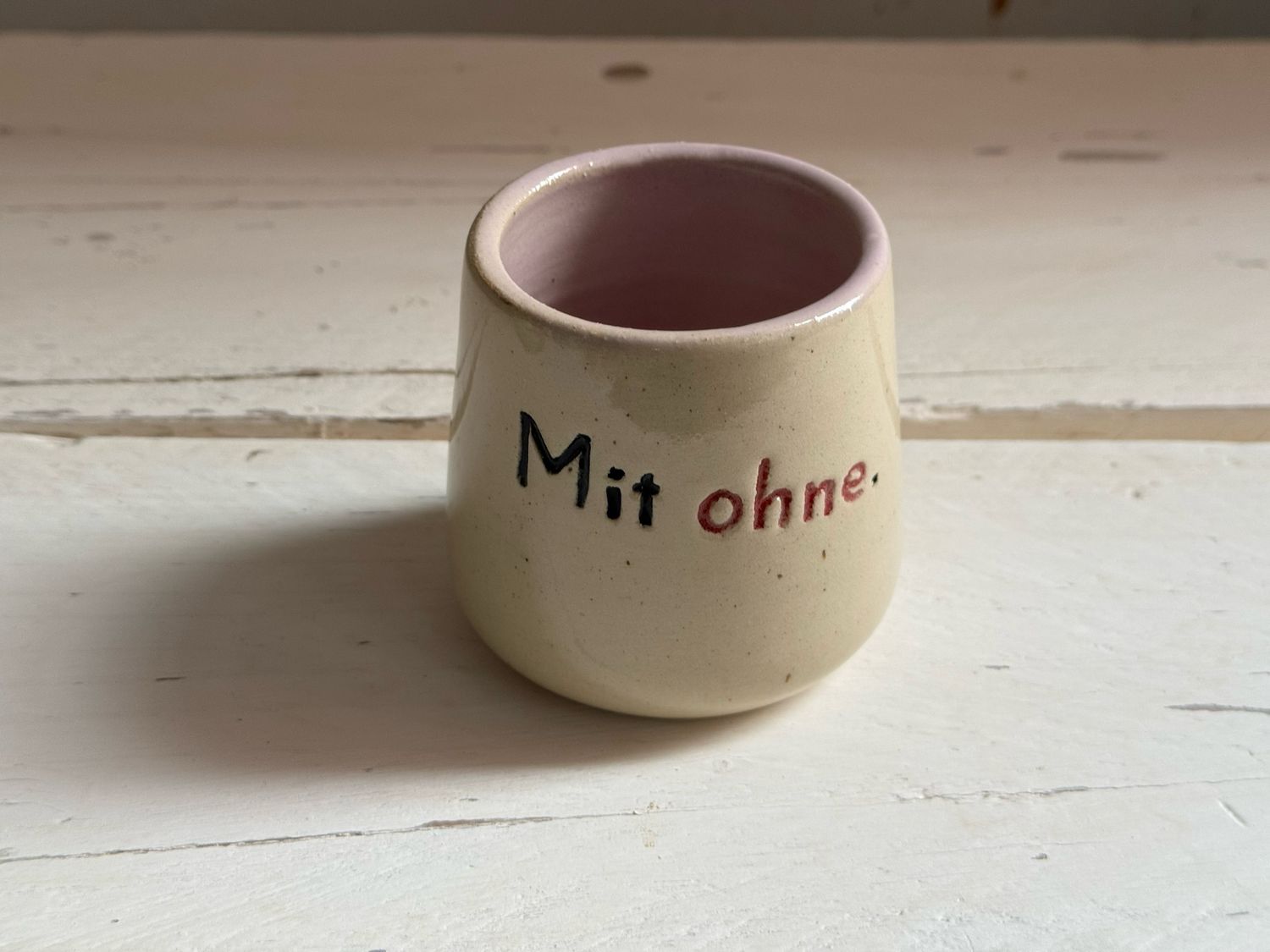 Phrasal Cups - "Mit ohne" (Pre-order)