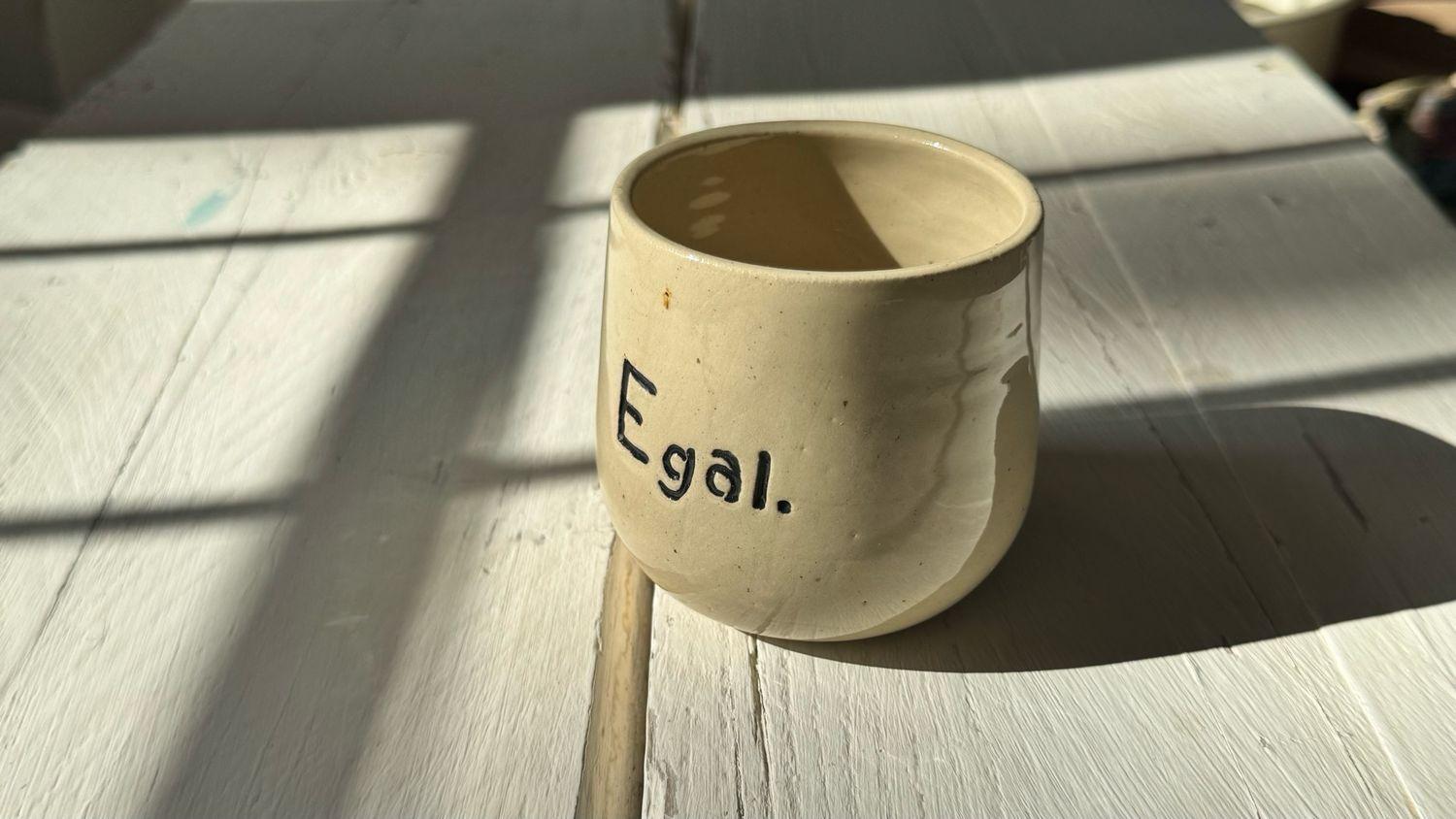 Phrasal Cups - &quot;Egal&quot;