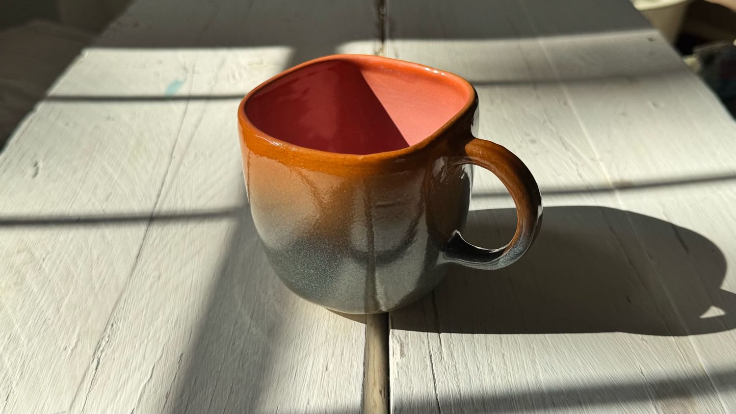 Squared sprayed Mug